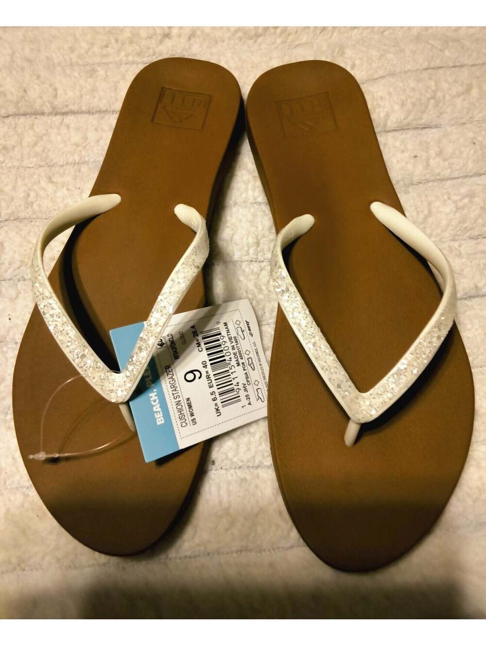 Reef Women's Cushion Stargazer Flip Flop Sandals Size 9 NWT